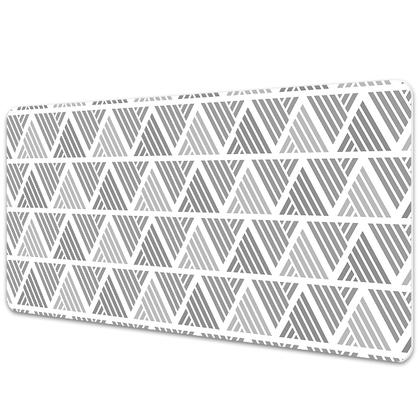 Tapis de bureau Motif dans les triangles