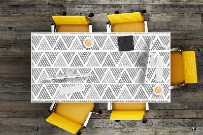 Tapis de bureau Motif dans les triangles