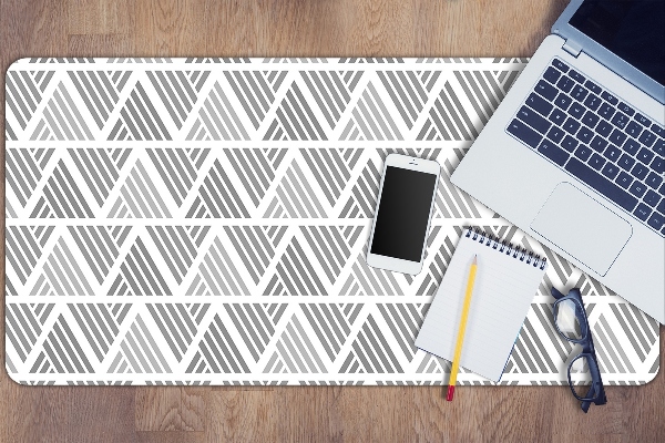 Tapis de bureau Motif dans les triangles