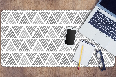 Tapis de bureau Motif dans les triangles