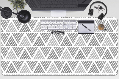 Tapis de bureau Motif dans les triangles