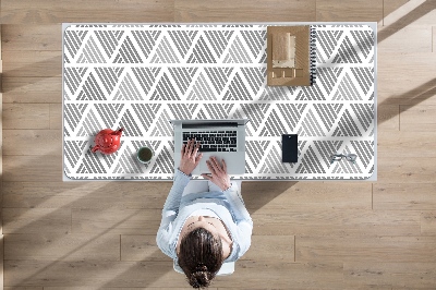 Tapis de bureau Motif dans les triangles