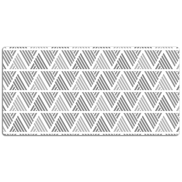Tapis de bureau Motif dans les triangles