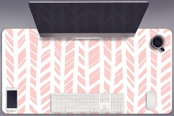 Sous-main bureau Chodèle rose