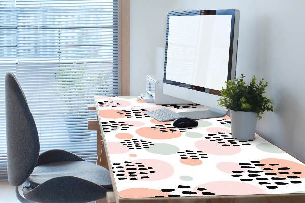 Tapis de bureau Points colorés