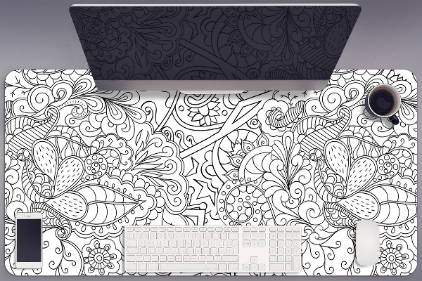Protège bureau Motif abstrait