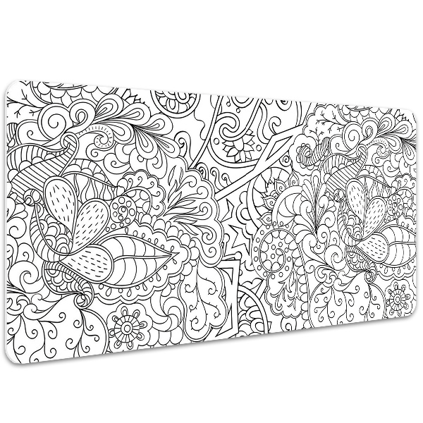 Protège bureau Motif abstrait