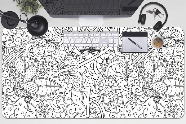 Protège bureau Motif abstrait
