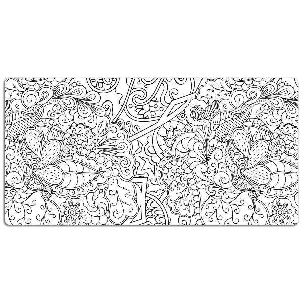 Protège bureau Motif abstrait