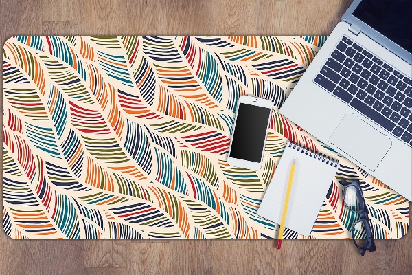 Sous main de bureau Vagues colorées