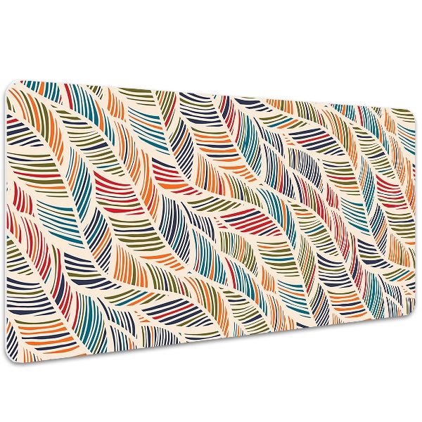 Sous main de bureau Vagues colorées