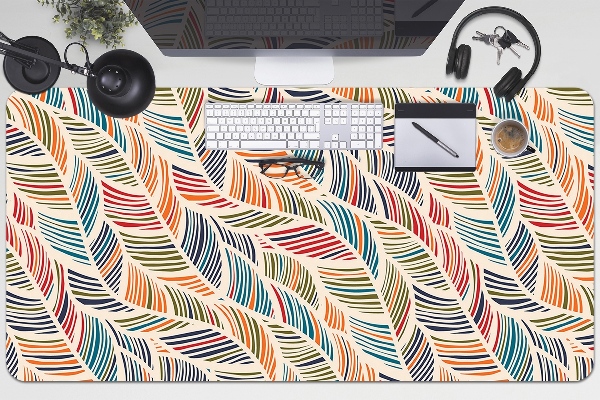 Sous main de bureau Vagues colorées