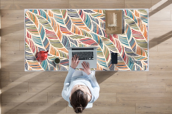 Sous main de bureau Vagues colorées