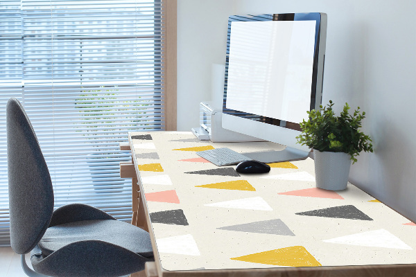 Sous-main bureau Modèle triangulaire