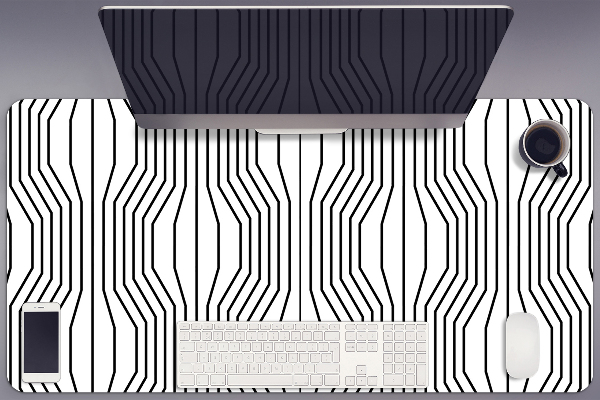 Sous-main bureau Illusion géométrique