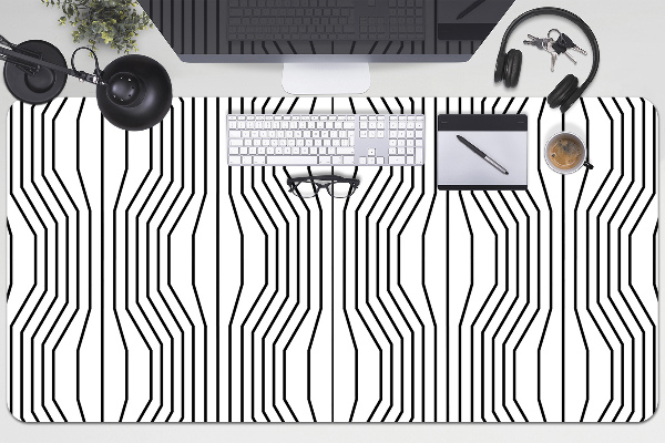 Sous-main bureau Illusion géométrique