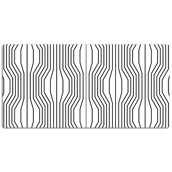 Sous-main bureau Illusion géométrique