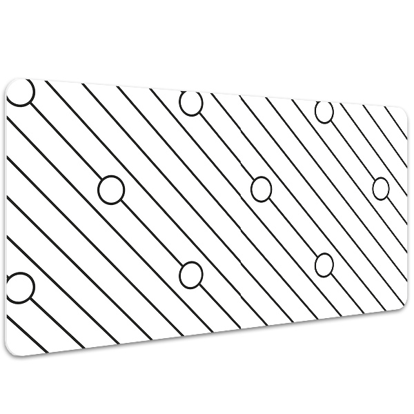 Tapis de bureau Modèle rayé