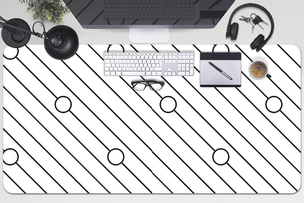 Tapis de bureau Modèle rayé