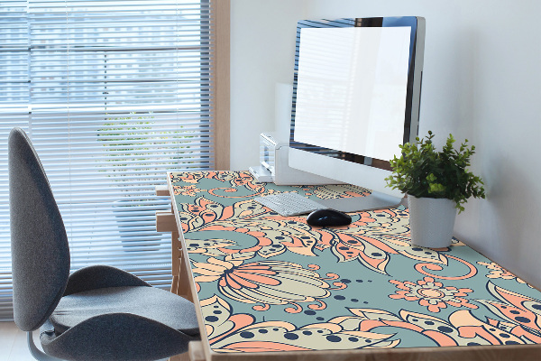 Sous-main bureau Fleurs de conte de conte