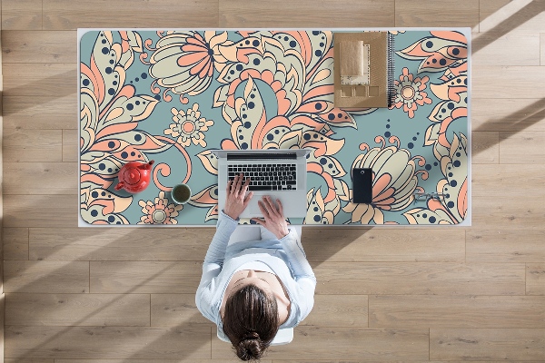 Sous-main bureau Fleurs de conte de conte