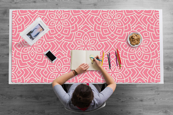 Sous main de bureau Motif floral