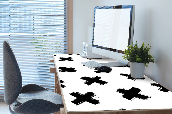 Sous-main bureau X coups de pinceau