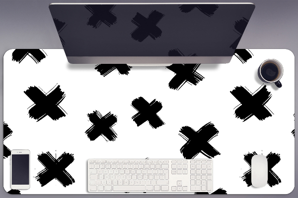 Sous-main bureau X coups de pinceau
