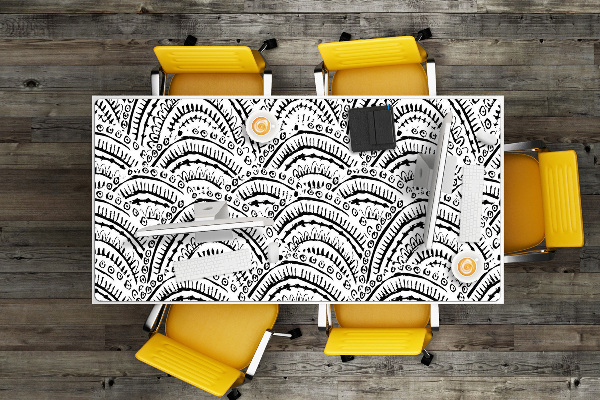 Protège bureau Motif abstrait