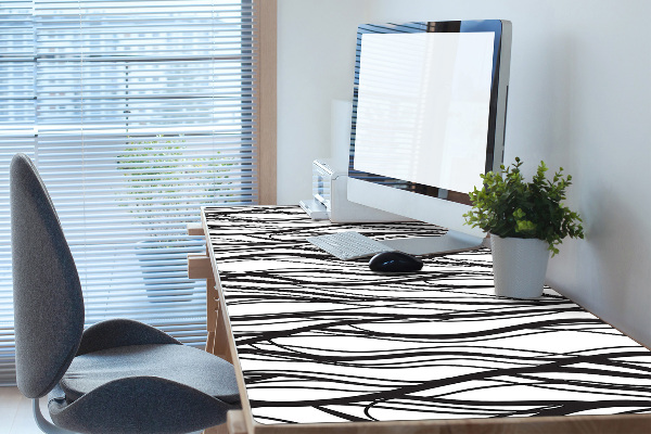 Sous main de bureau Lignes ondulées