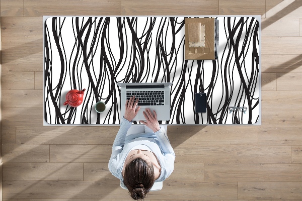 Sous main de bureau Lignes ondulées
