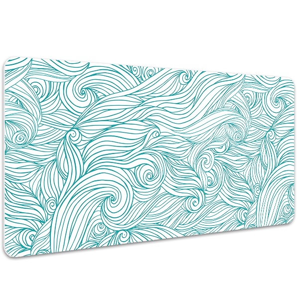 Tapis de bureau Vagues vintage