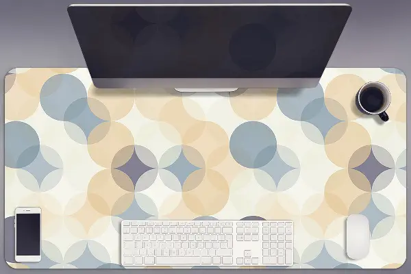 Sous-main bureau Roues de style rétro