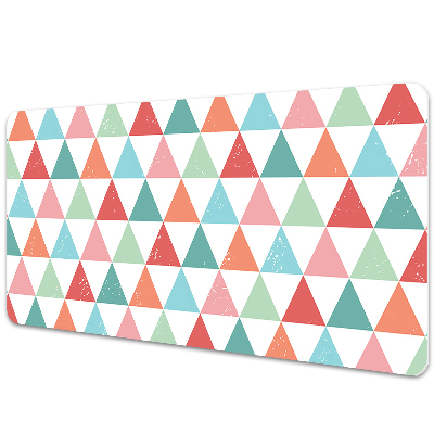 Protège bureau Triangles colorés