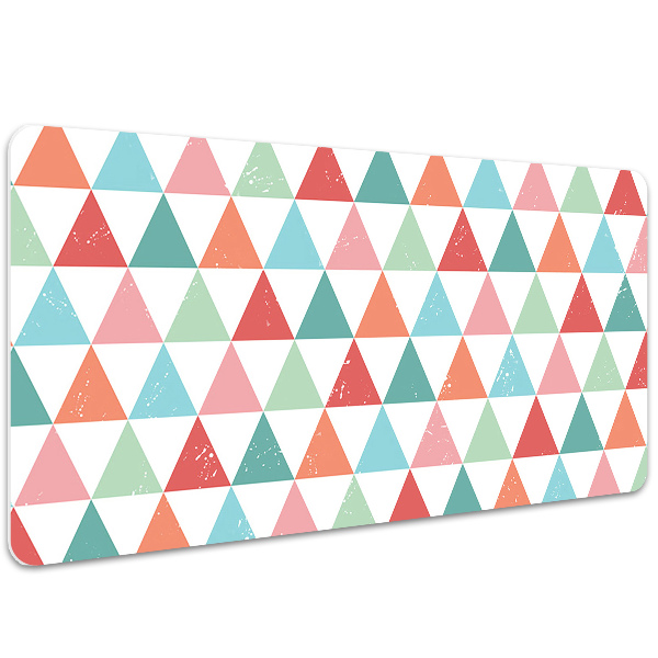 Protège bureau Triangles colorés