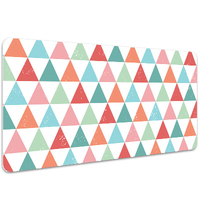 Protège bureau Triangles colorés