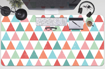 Protège bureau Triangles colorés