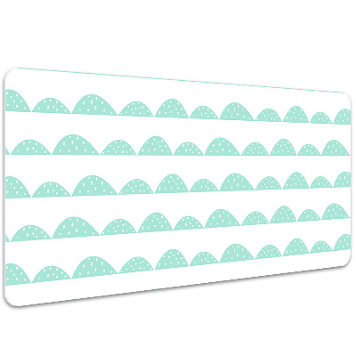 Tapis de bureau Collines vertes