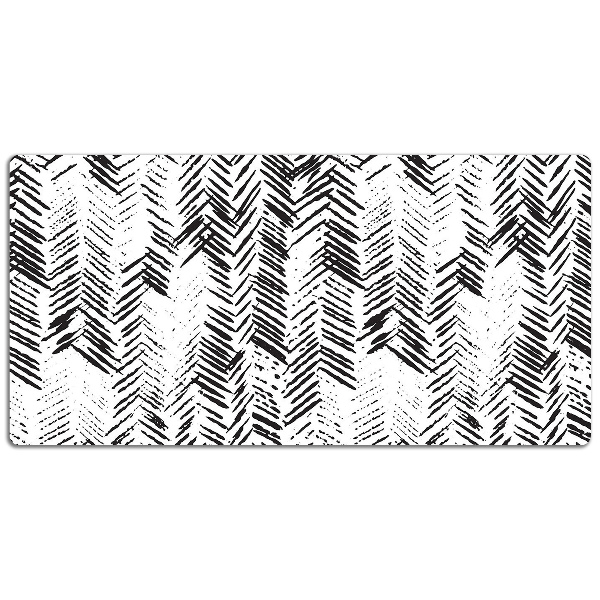 Sous-main bureau Tirets dans Herringbone