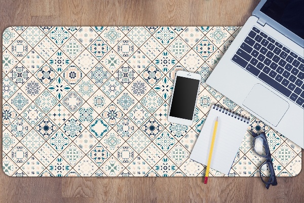 Tapis de bureau Composition des tuiles