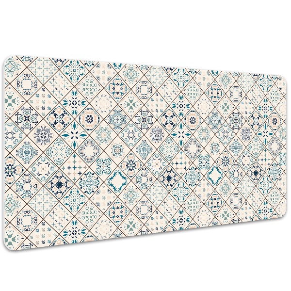 Tapis de bureau Composition des tuiles