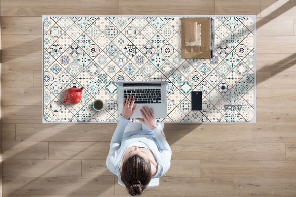 Tapis de bureau Composition des tuiles