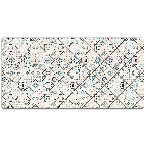 Tapis de bureau Composition des tuiles
