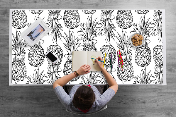 Sous main de bureau Ananas