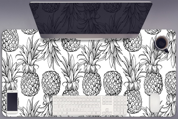 Sous main de bureau Ananas