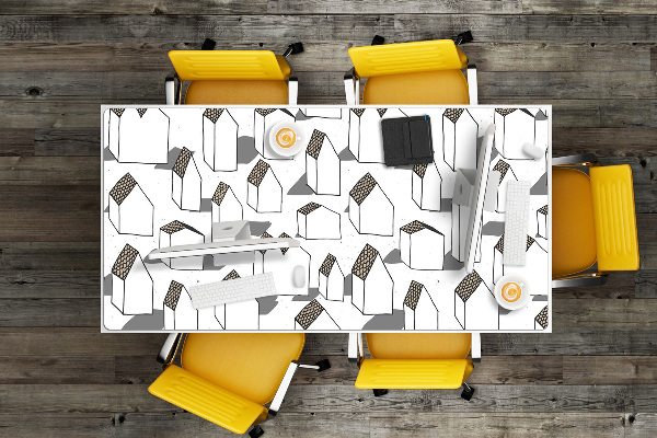 Tapis de bureau Maisons modernes