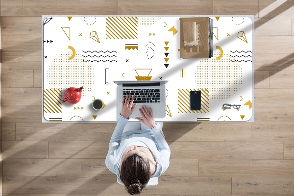 Sous main de bureau Monde des chiffres