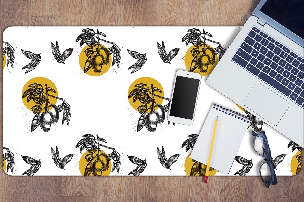 Sous main de bureau Mangue