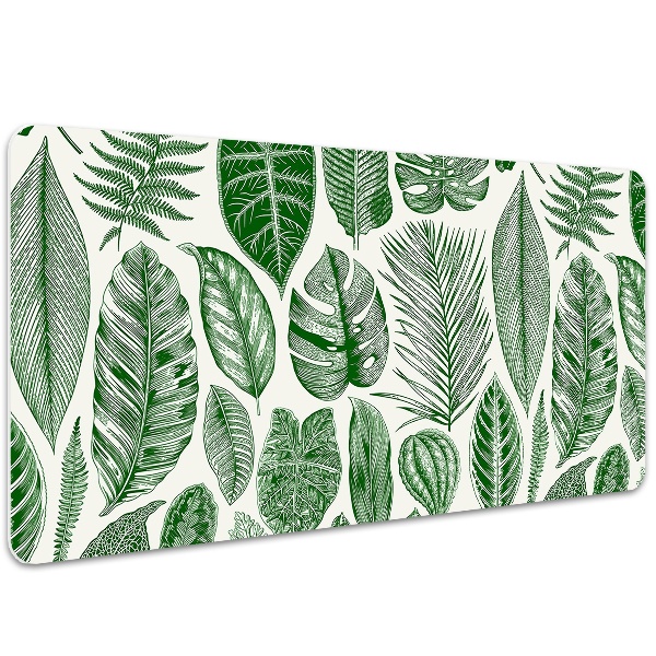 Sous-main bureau Feuilles de palmier