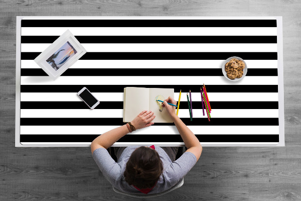 Sous main de bureau Lignes horizontales